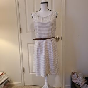 Merona striped dress L